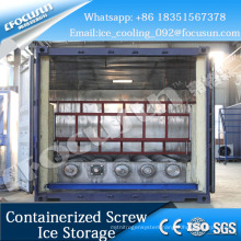 Focusun containerized automatic screw ice storage for flake ice